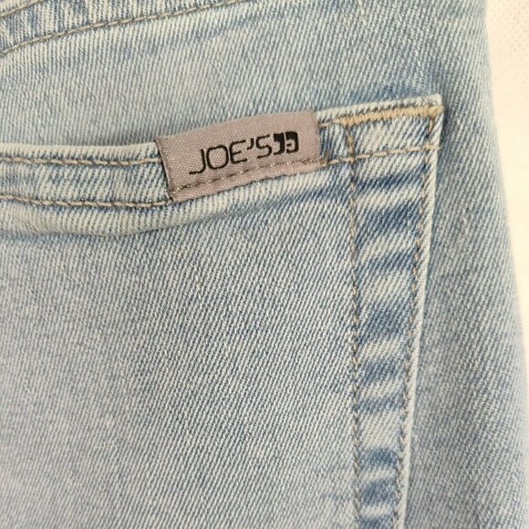 Joes Jeans Raw Hem Bootcut Ripped Women Size 26 Light Wash Blue FOR REPAIR - Picture 6 of 10